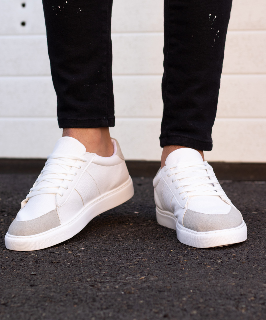 Adidasi barbati - ENZO 3 White & Gray - 4 | YEO