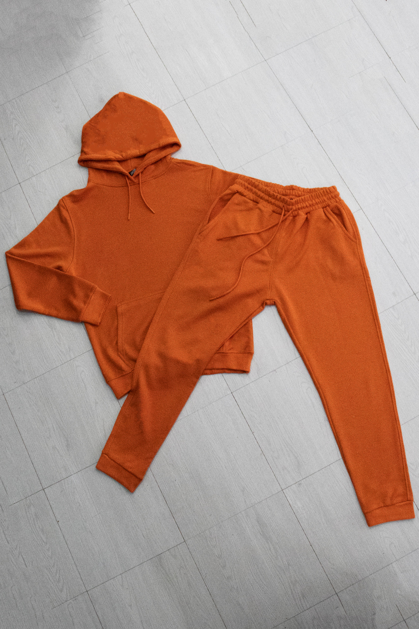 Trening din bumbac - exclusive ORANGE - 4 | YEO