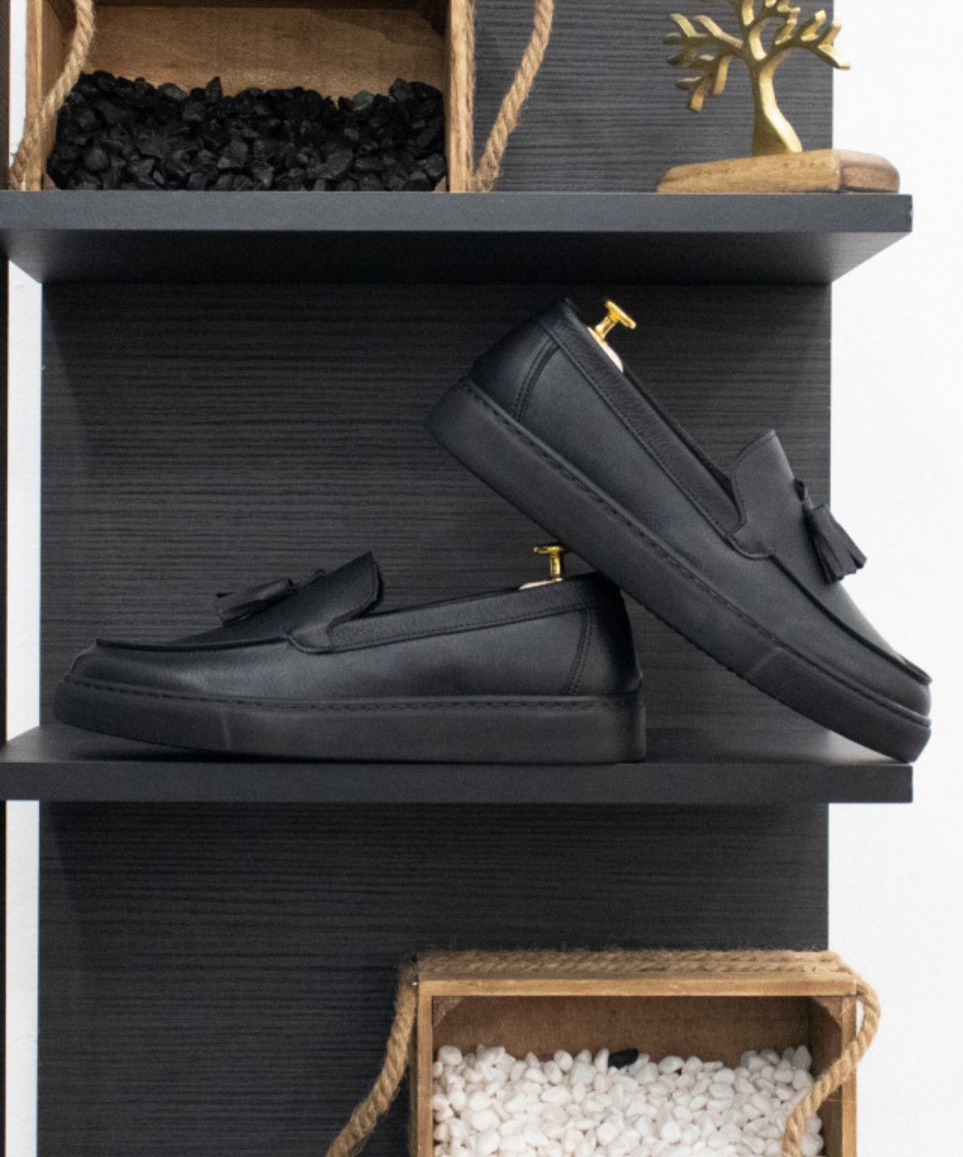 Mocasini - ICONIC ENZO Black - 5 | YEO