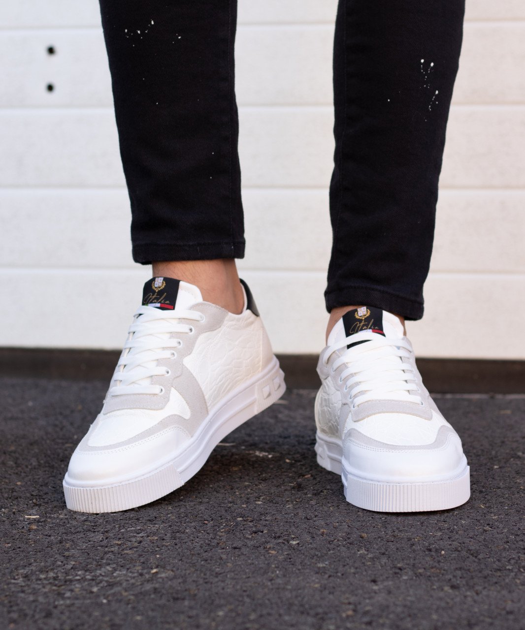 Adidasi ITALIA - White - 4 | YEO