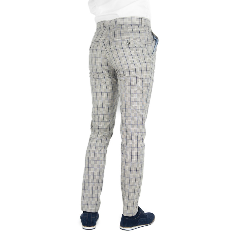 Pantaloni Eleganti Mansfield Gri BL - 2 | YEO