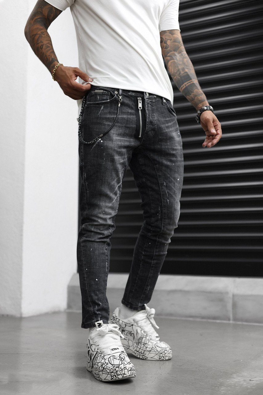 Blugi barbatesti - Chain 78 SKINNY FIT