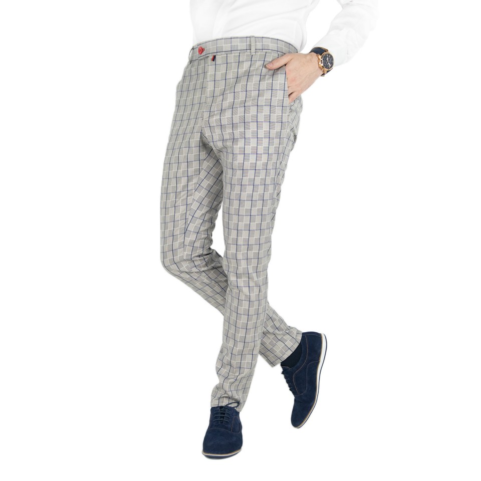 Pantaloni Eleganti Mansfield Gri BL - 4 | YEO