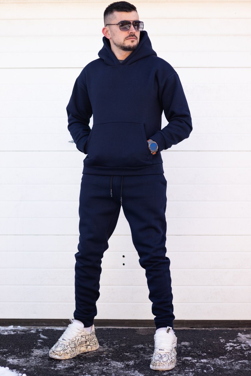 Trening oversized din bumbac gros - OSLO NAVY