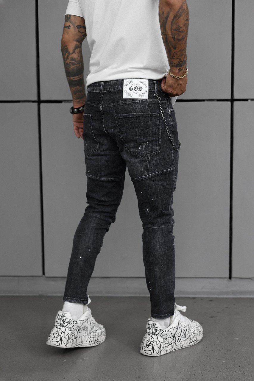 Blugi barbatesti - Chain 78 SKINNY FIT - 1 | YEO