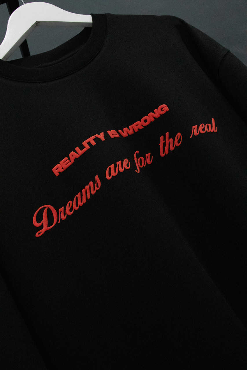 Tricou negru - Reality is WRONG - 5 | YEO