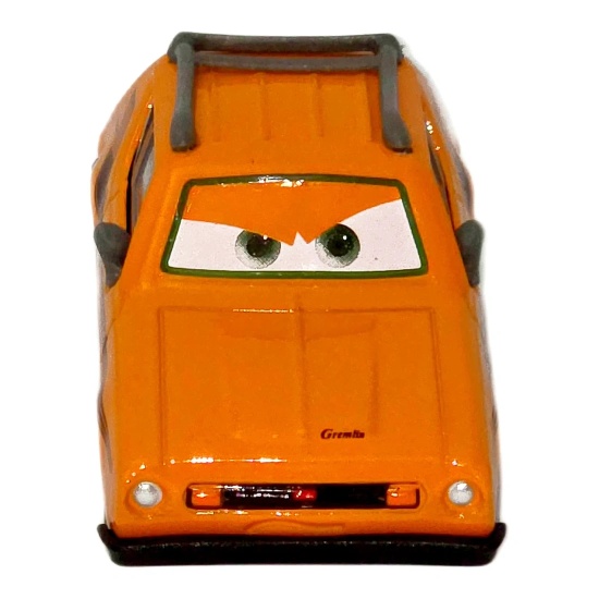 Grem — Mașină portocalie cu bare de protecție | Cars - Img 2
