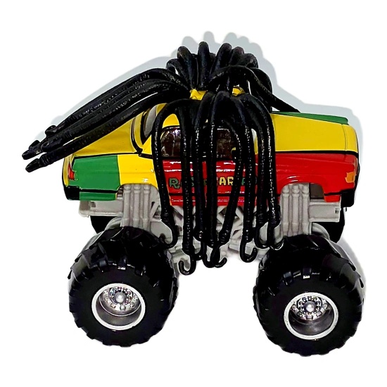 Rasta Carian - Monster truck verde-galben-roșu | Cars - Img 3