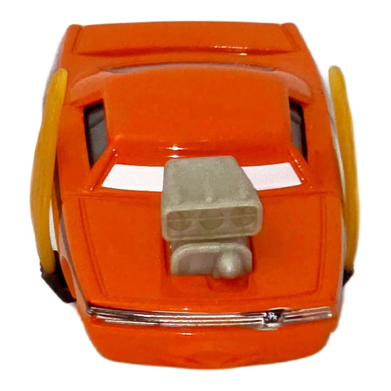 Snot Rod — Mașină portocalie cu motor exterior | Cars - Img 2