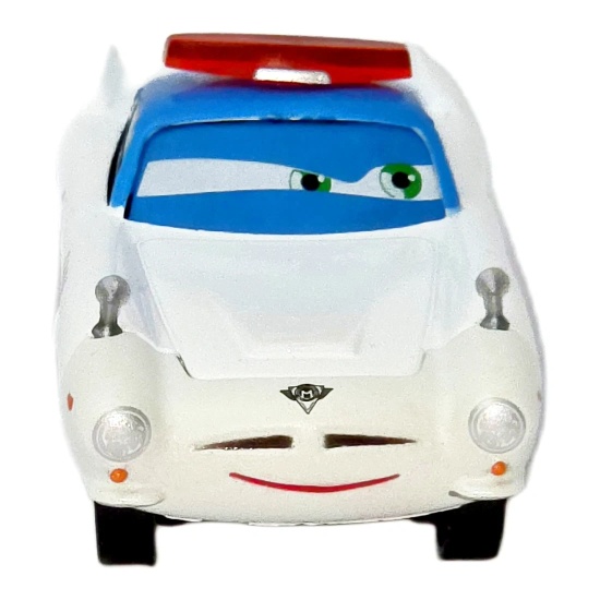 Finn Airport Security - Mașină de poliție alb-albastră | Cars - Img 2