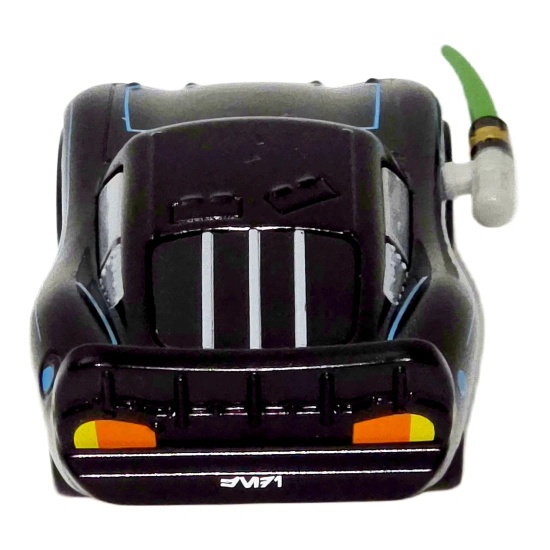 Lightning McQueen - Mașină neagră cu accesorii de agent | Cars - Img 4