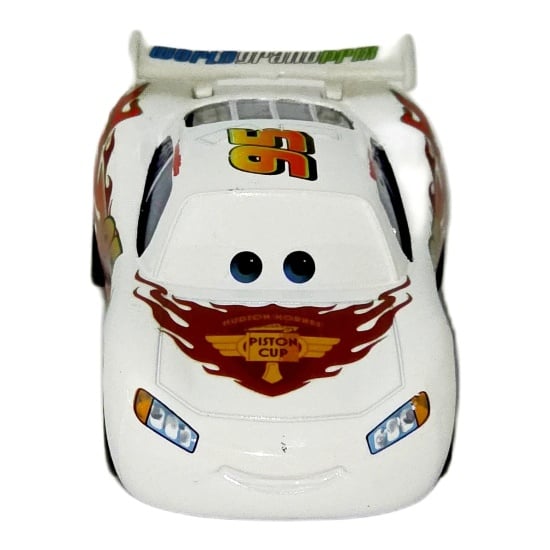 Lightning McQueen — Mașină albă #95 cu flăcări | Cars - Img 2