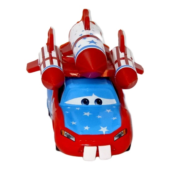 Lightning McQueen — Mașină albastru-roșu cu rachetă | Cars - Img 3