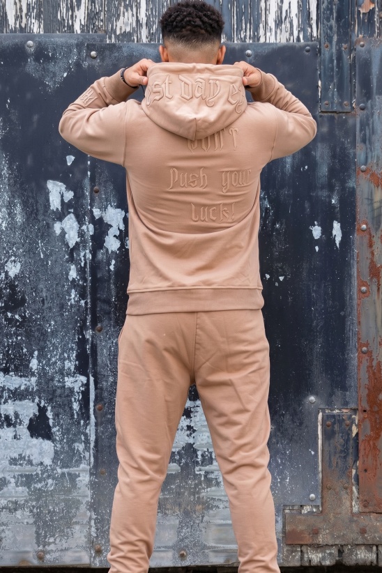 Trening din bumbac cu logo brodat - PRiMal TAN - Img 3