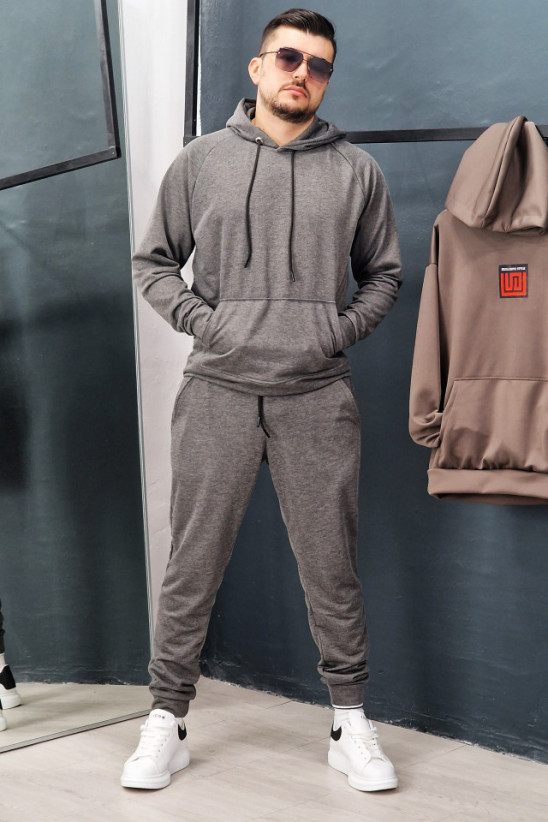 Trening Flausat HOOD EX Gri Inchis