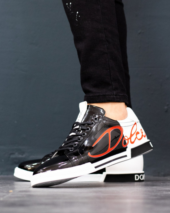Adidasi Dolce NEGRU ALB