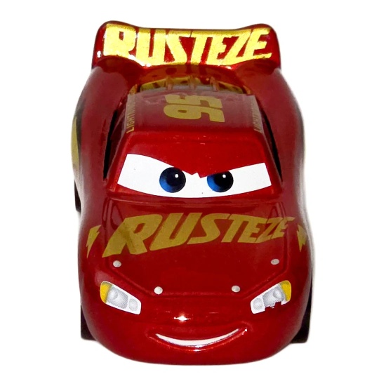 Lightning McQueen — Rust-eze roșie #95 cu eleron inscripționat | Cars - Img 2