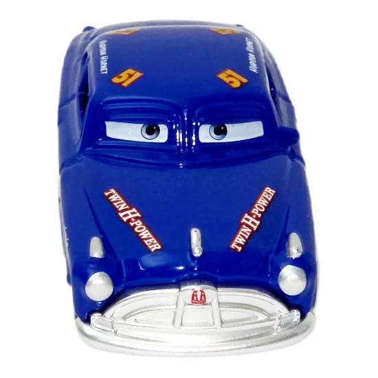 Doc Hudson — Fabulous Hudson Hornet albastru #51 | Cars - Img 3