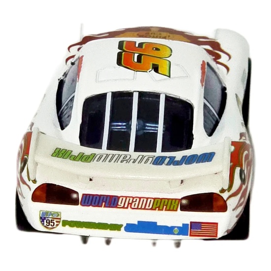 Lightning McQueen — Mașină albă #95 cu flăcări | Cars - Img 4
