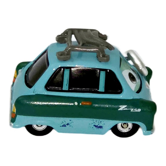 Professor Z — Mașinuță verde cu ochelari și portbagaj | Cars - Img 3
