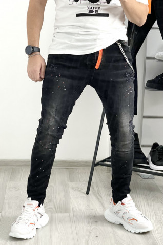 Blugi slim 2021 BK 5904 - Img 2