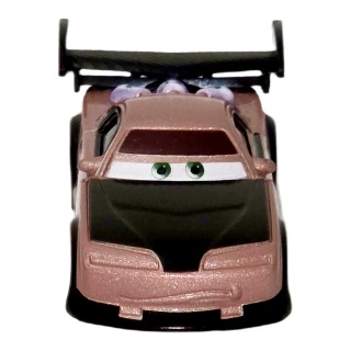 Boost — Mașină sport roz-maro cu eleron negru | Cars - Img 2