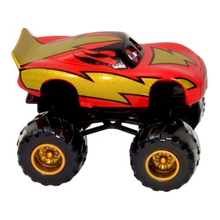 Frightening McMean - Monster truck roșu cu flăcări | Cars - Img 3