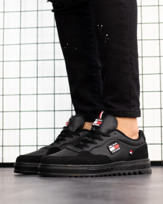 Adidasi Jeans Negru