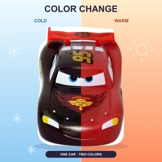 Lightning McQueen — Color Change negru / roșu închis | Cars