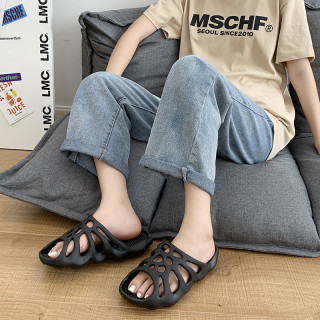 Papuci unisex negri - SLIDES - Img 4