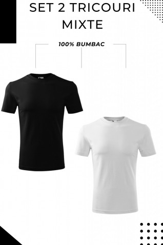 Set 2 tricouri din bumbac - Mixt