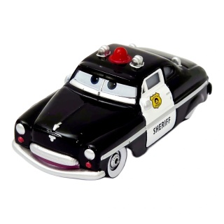 Sheriff — Șerif negru cu portiere albe | Cars