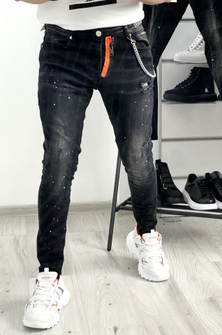 Blugi slim 2021 BK 5904 - Img 4