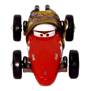 Francesco Bernoulli Mother — Monopost roșu #01 cu accesorii aurii | Cars - Img 2