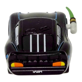 Lightning McQueen - Mașină neagră cu accesorii de agent | Cars - Img 4