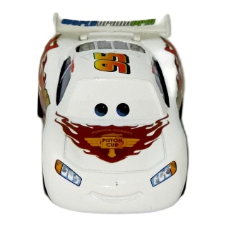 Lightning McQueen — Mașină albă #95 cu flăcări | Cars - Img 2