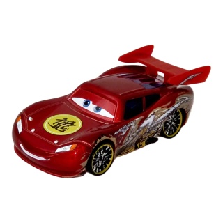 Dragon Lightning McQueen - Mașină roșie cu eleron și grafică laterală | Cars