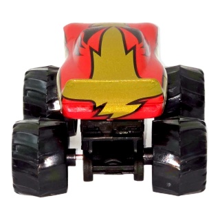 Frightening McMean - Monster truck roșu cu flăcări | Cars - Img 4