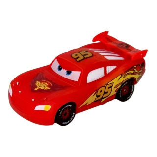Lightning McQueen — Color Change roșu deschis / galben | Cars - Img 3