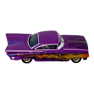 Ramone — Lowrider mov cu flăcări aurii | Cars - Img 3