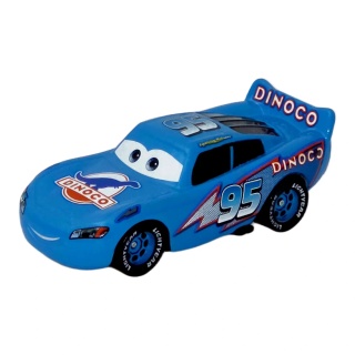 Lightning McQueen — Dinoco albastră #95 | Cars
