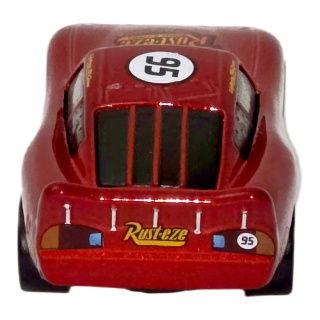 Lightning McQueen — Rust-eze roșie #95 | Cars - Img 4