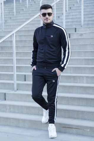 Trening barbatesc TRX - Negru/Alb - Img 2