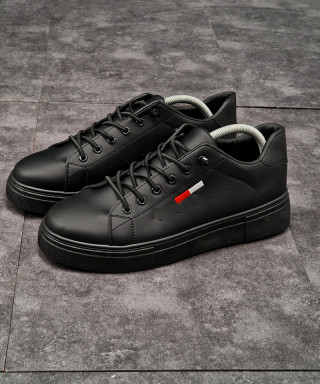 Adidasi LIFE C18 NEGRU LOGO BRODAT
