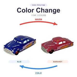 Doc Hudson — Color Change albastru / vișiniu | Cars - Img 2