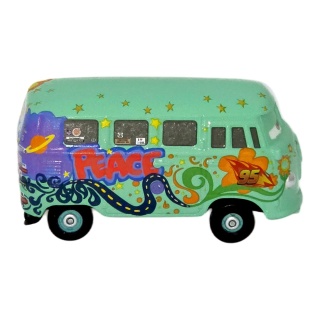 Fillmore — Microbuz verde cu motive florale | Cars - Img 3