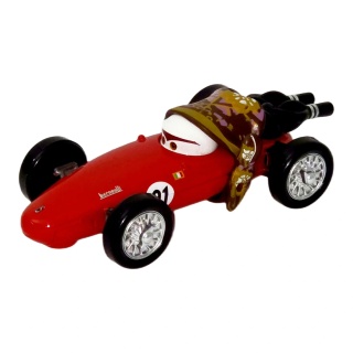 Francesco Bernoulli Mother — Monopost roșu #01 cu accesorii aurii | Cars
