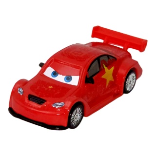 Long Ge - Mașină de curse roșie cu stea galbenă | Cars