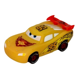 Lightning McQueen — Color Change roșu deschis / galben | Cars - Img 4