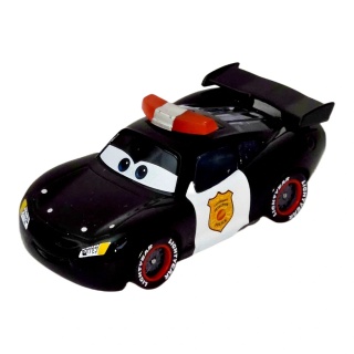 Lightning McQueen - Mașină de poliție neagră cu eleron | Cars